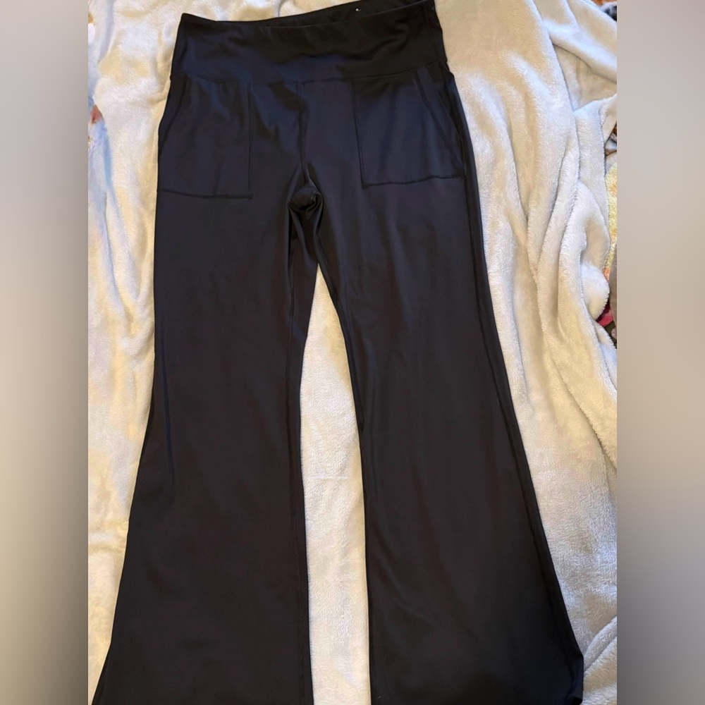 Flare leg leggings
